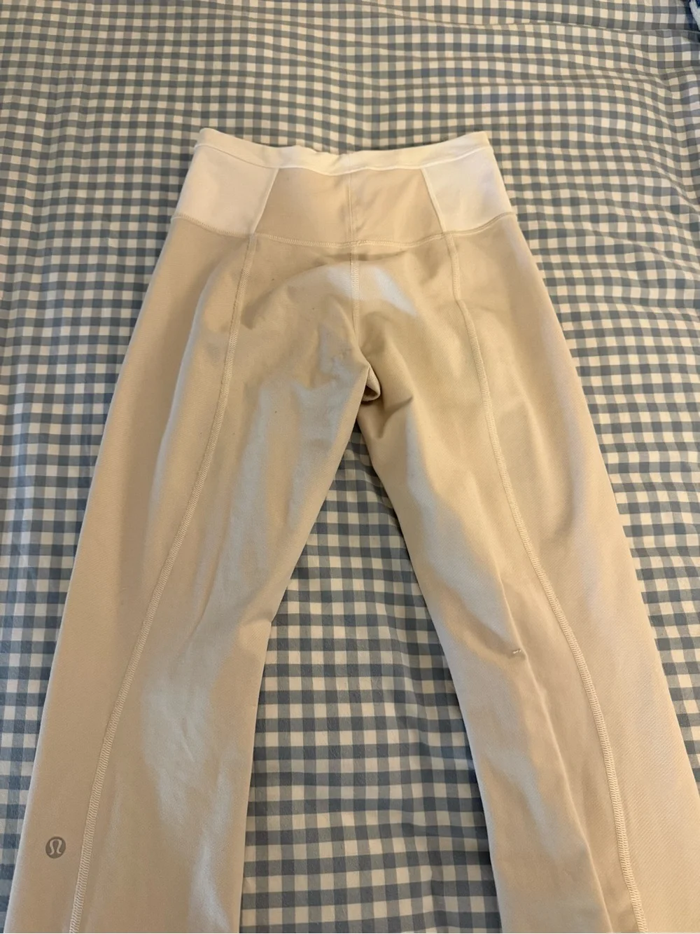 Lululemon Light Beige High-Rise Leggings